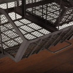 Paxton Reclaimed Teak Bar Cart With Wheels 13 Paxton Reclaimed Teak Bar Cart With Wheels -Household Items Series ZWPXBCT60 det2