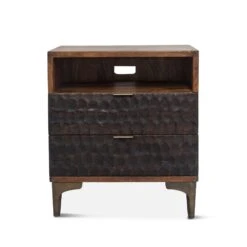 Vallarta 24-Inch Two Tone Mango Wood Night Chest