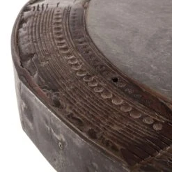 Welles Round Industrial Steampunk Dining Table -Household Items Series ZWSERD36 COB det1