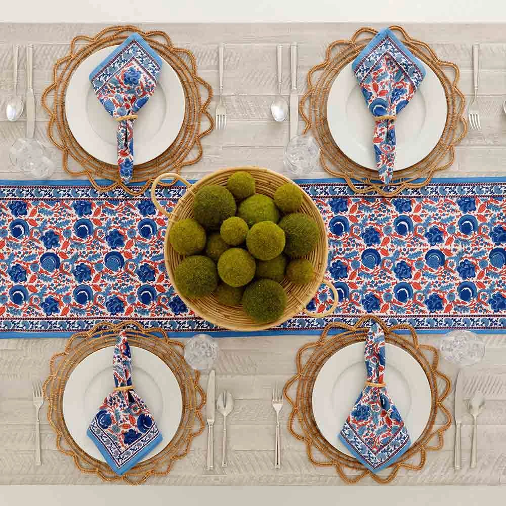 Bamboo Cane Placemat | Set Of 4 4 Bamboo Cane Placemat | Set Of 4 - Image 2