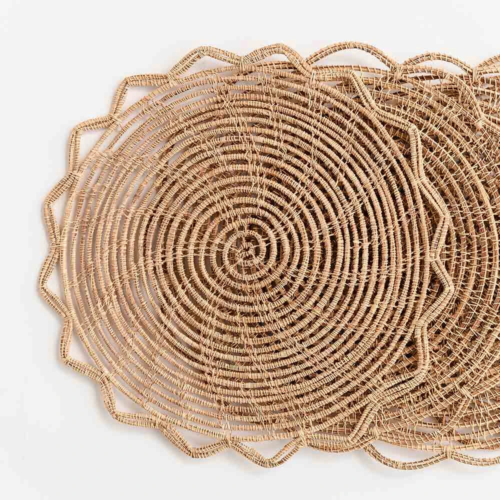 Bamboo Cane Placemat | Set Of 4 3 Bamboo Cane Placemat | Set Of 4