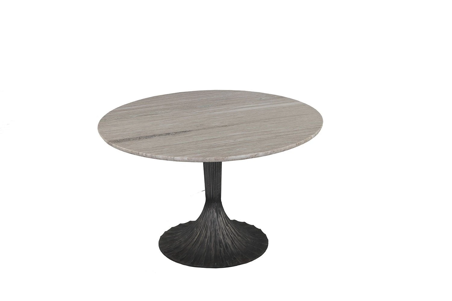 Palm Desert Natural Marble Dining Table With Deco Base 10 Palm Desert Natural Marble Dining Table With Deco Base - Image 8