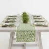 Caroline Green Table Runner -Household Items Series caroline green table runner web 890968