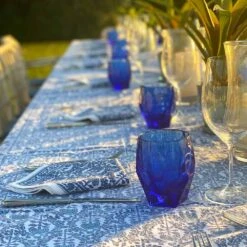 Caroline Blue Tablecloth 15 Caroline Blue Tablecloth -Household Items Series carolineblue 885749