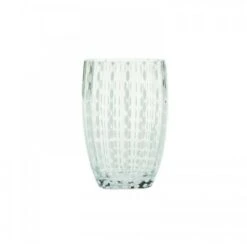 Dapple Glass Tumbler Crystal