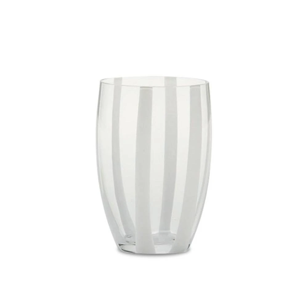 Candy Striped Glass-Transparent 3 Candy Striped Glass-Transparent