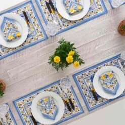 Lemon Grove Placemat | Set Of 4 -Household Items Series lemon grove placemat 358078