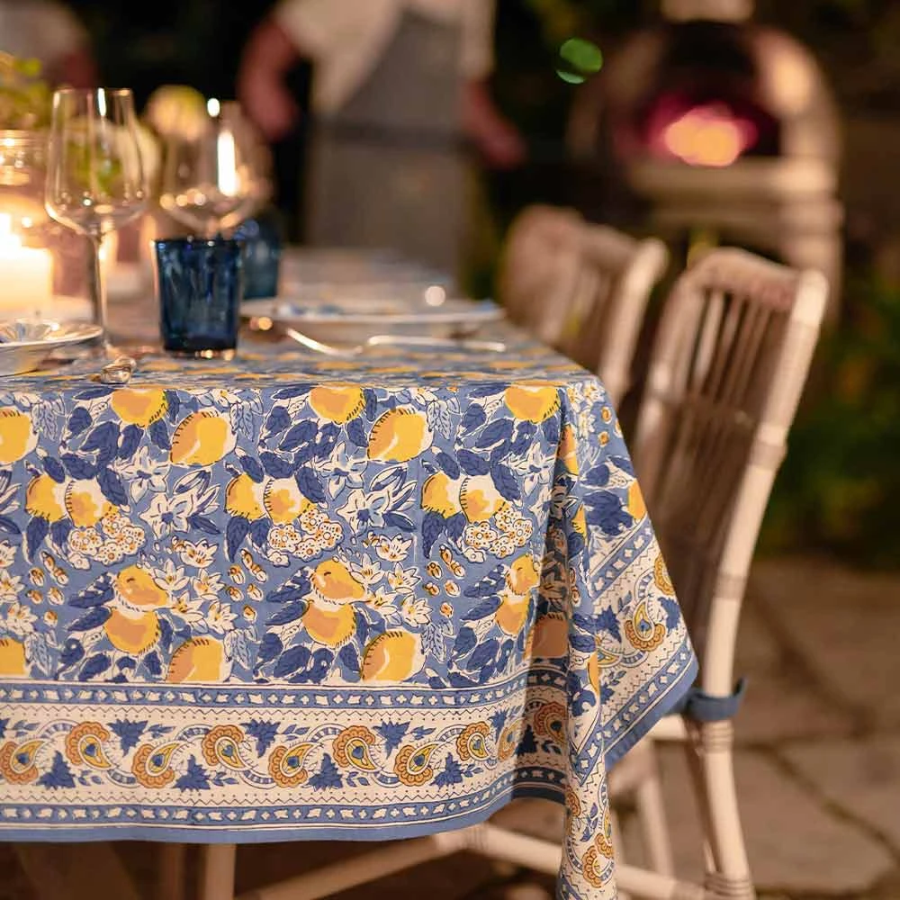 Lemon Grove Tablecloth 3 Lemon Grove Tablecloth