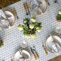Palm Tree Dot Brown Tablecloth 10 Palm Tree Dot Brown Tablecloth -Household Items Series palm tree dot brown life 2