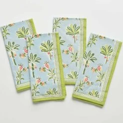 Palms & Pineapples Napkin | Set Of 4