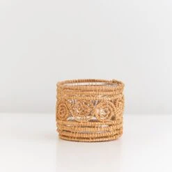 Serpentine Votive Candle Holder / Vase Small