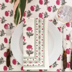 Gaya Rose Napkin | Set Of 4 -Household Items Series web 2 1 430724