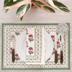 Gaya Rose Placemat | Set Of 4