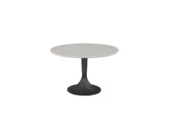 Palm Desert Natural Marble Dining Table With Deco Base 21 Palm Desert Natural Marble Dining Table With Deco Base -Household Items Series whitedeco2